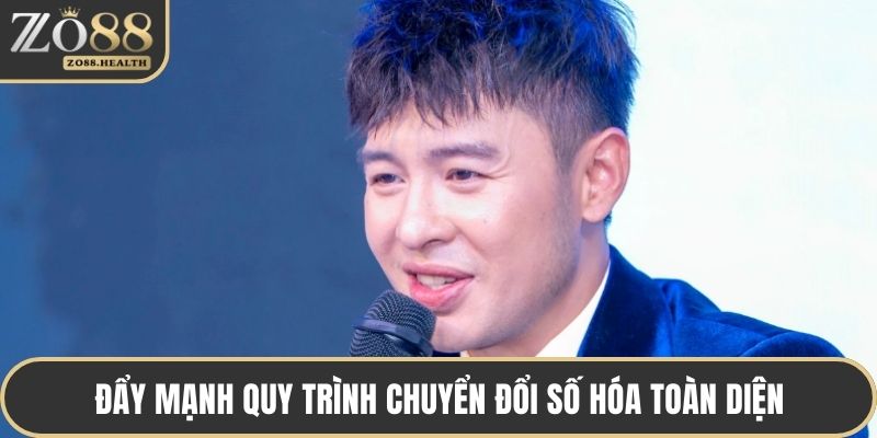 Đẩy mạnh quy trình chuyển đổi số hóa toàn diện 