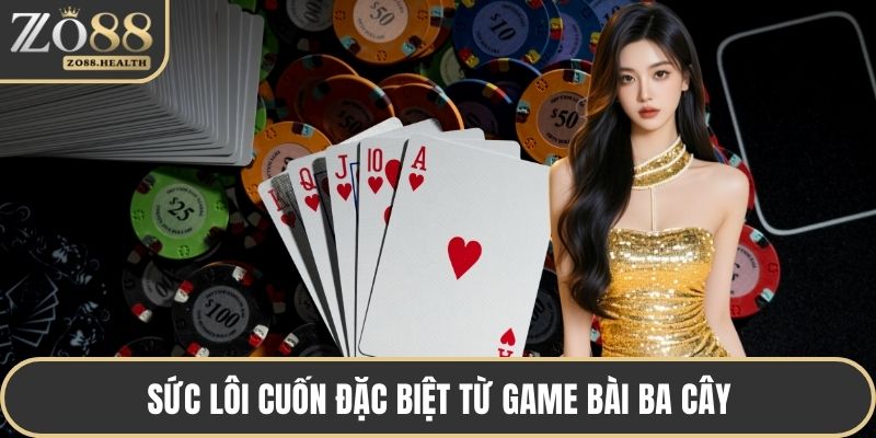 Sức lôi cuốn đặc biệt từ game bài ba cây